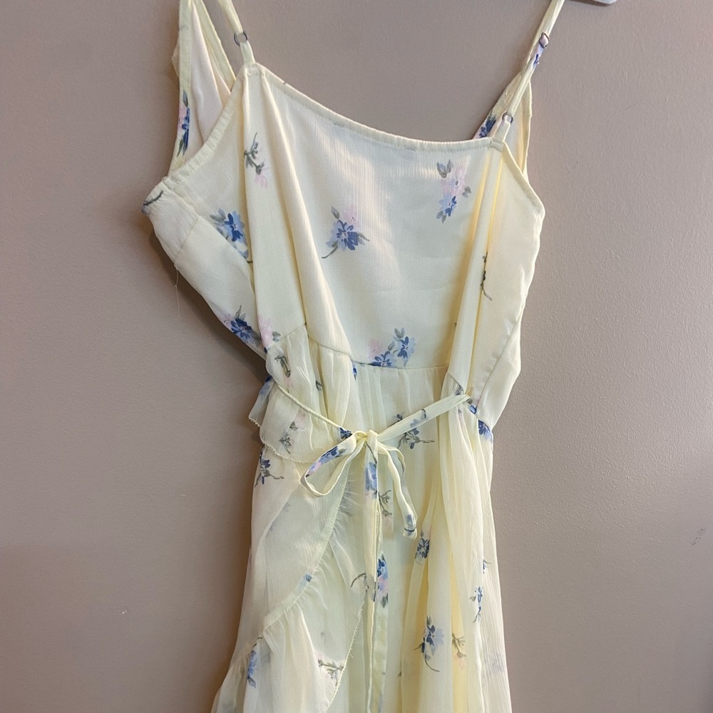 ABERCROMBIE AND FITCH SPRING WEDDING FLORAL LACE MINI DRESS